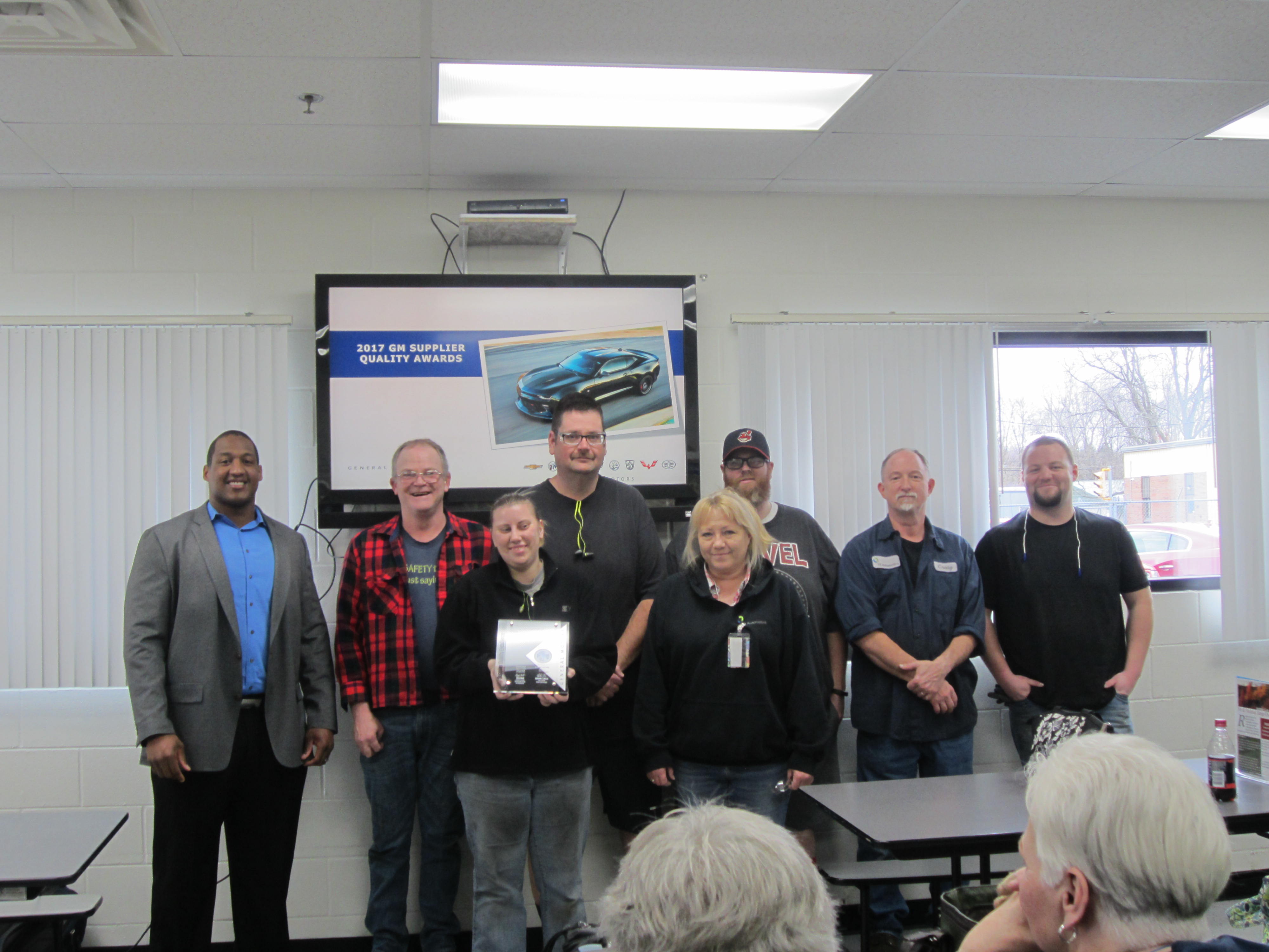 TI Automotive Hillsdale Facility Earns 2017 Supplier Quality Excellence Award from GM