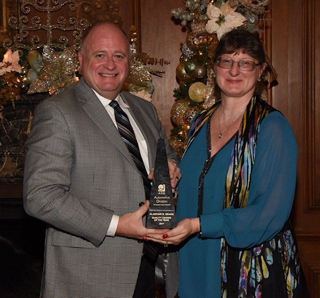 Al Deane named Quality Leader of the Year at ASQ Automotive Awards